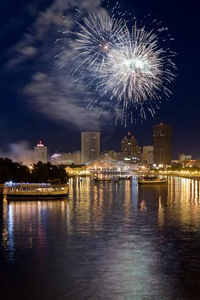 Rochester Fireworks by Mike Kidulich