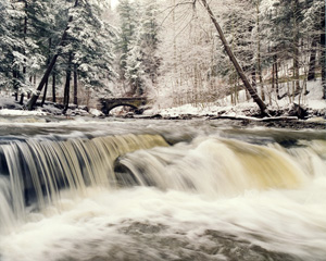 Winter at Wolf Creek Glen by Gary Thompson
