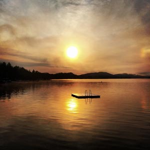 Adirondack Sunrise by Jeremy Pennica