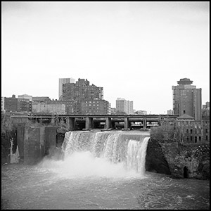 Genesee River, High Falls by Steve Tryon