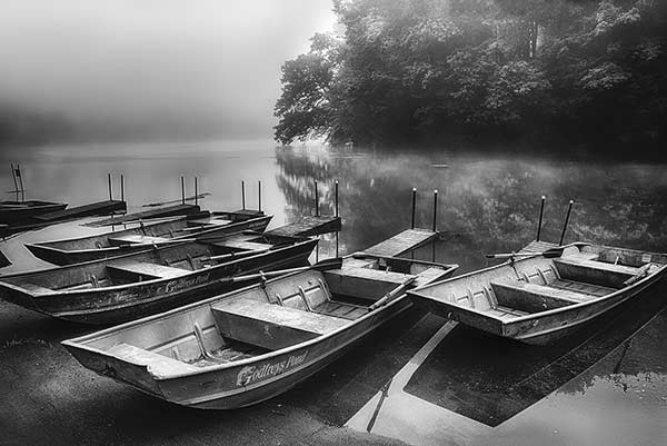 Row Boats by Jim Dusen