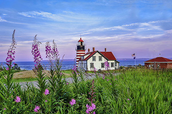 West Quoddy Head Light by Patty Ulrich Singer
