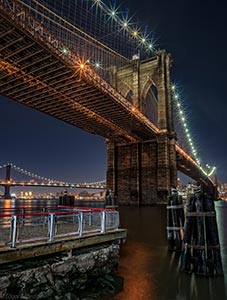 Stars of the Brooklyn Bridge by Edgar Ballestas