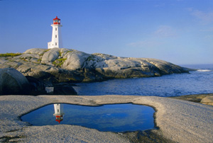 Peggy's Cove Lighthouse by Phyllis Thompson