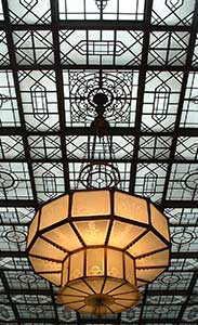 Ceiling at Rudel by Valerie Weyand