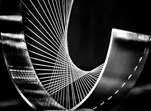 Abstract Harp by Bob Simon