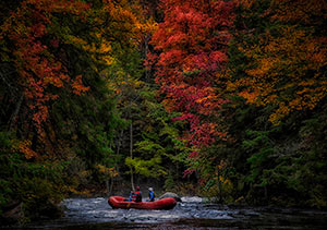 Fall Float by Don DeLong