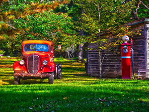 Autumn Truck by Thomas Harvey