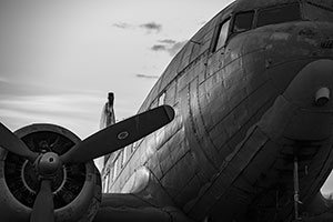 C-47 at Rest by Rick Warner