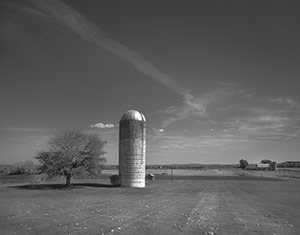 Lone Silo No. 2 Honeyoe Falls by Lawrence Steinwachs