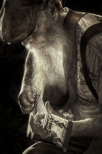Guitarist by Jim Dusen