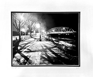 Erie Night Lights by Jennifer Stephens