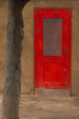 Red Door at Taos by Gary Thompson